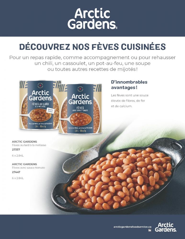 Découvrez nos fèves cuisinées