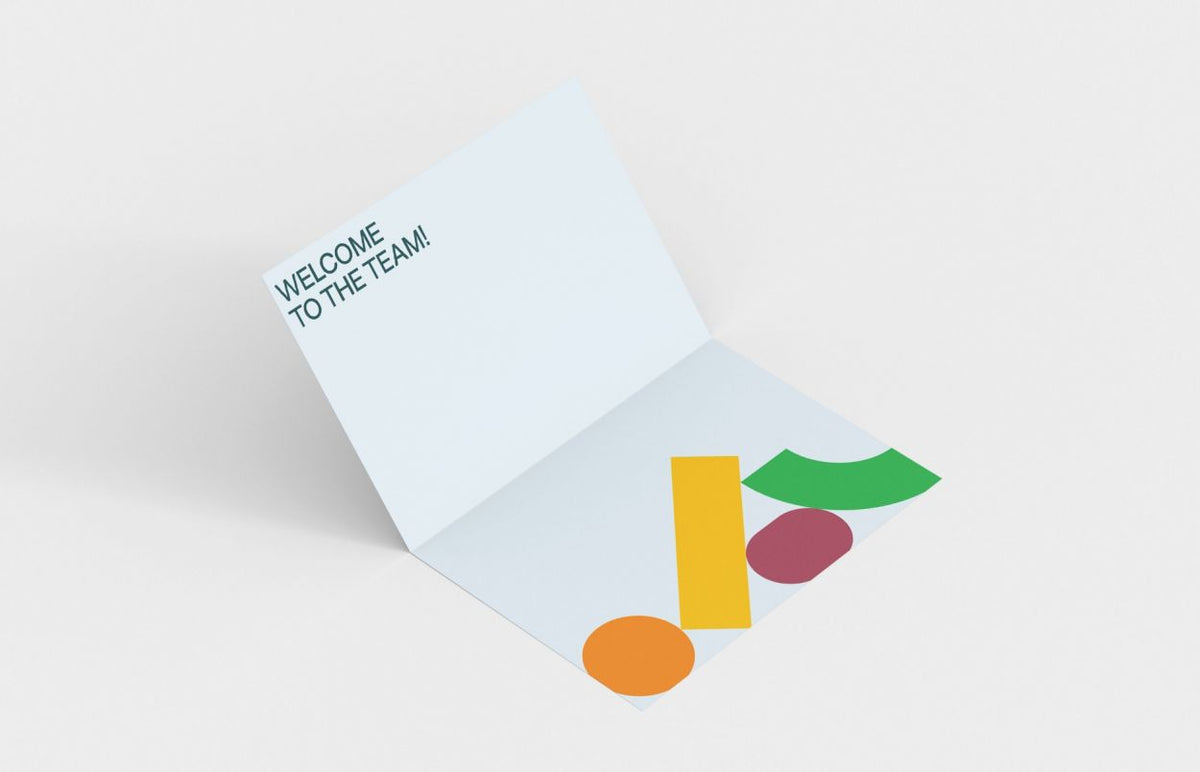 Welcome Card (English)